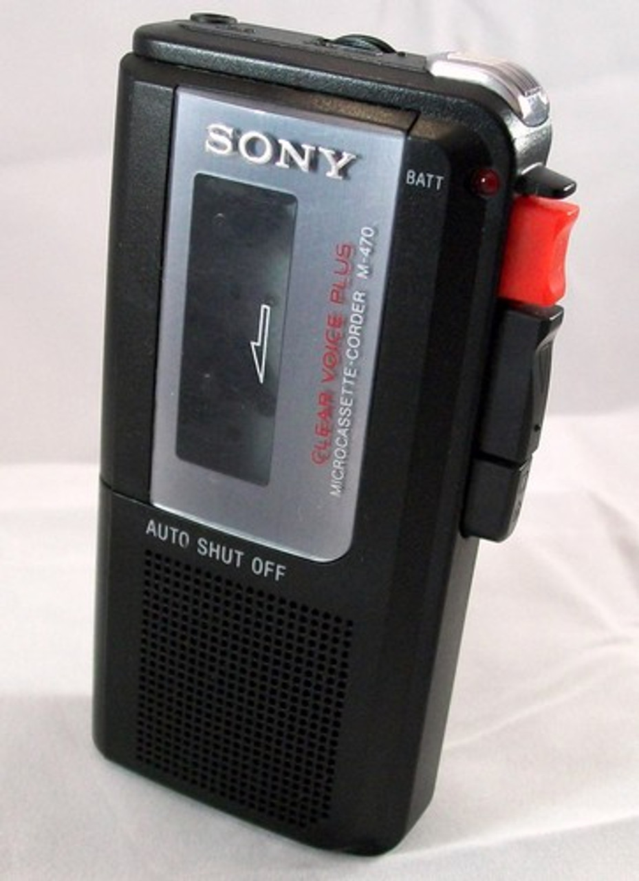 Sony M670V.CE7 Ultra-Small Micro Tape Recorder 