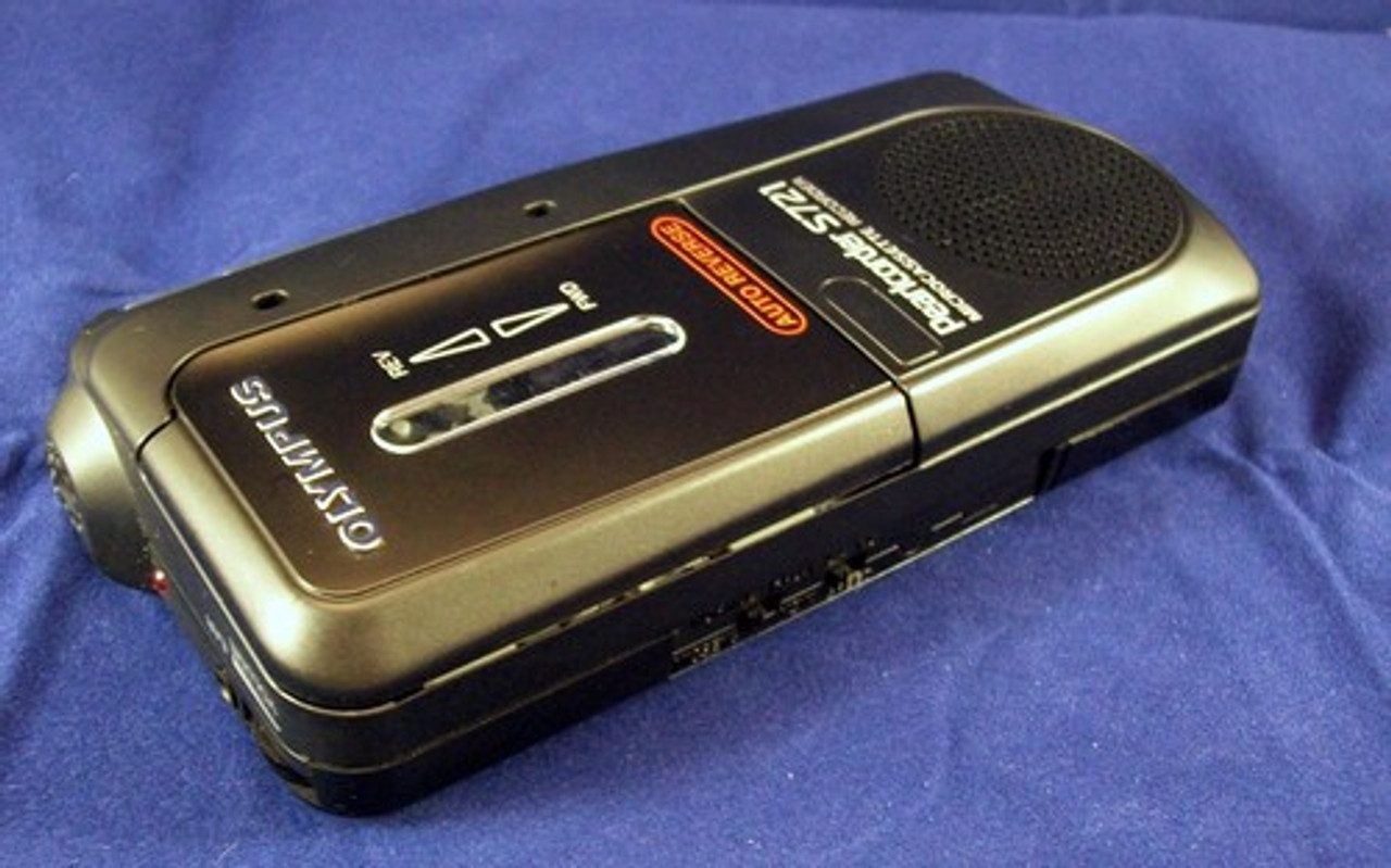 Olympus Pearlcorder S721 Handheld Micro Cassette Voice Recorder