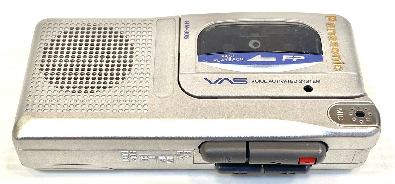 Panasonic Rn-305 Handheld Micro Cassette Voice Recorder Panasonic Rn-305 Handheld Micro Cassette Voice Recorder