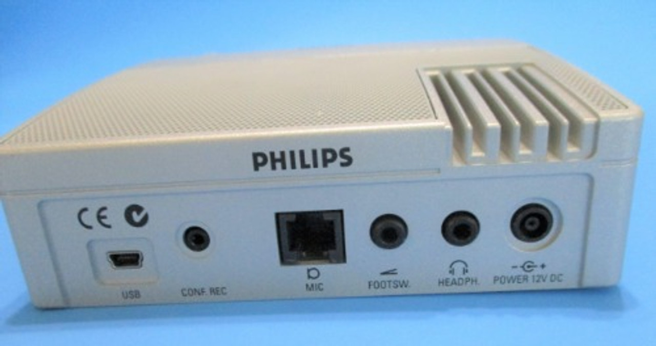 Philips Lfh 9750 Digital Desktop Transcriber connections