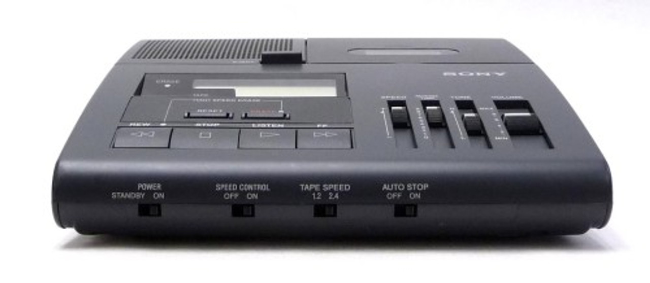 Sony Bm-840 Microcassette Transcription Transcriber Machine controls