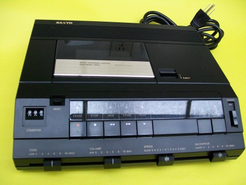 Sanyo Trc 9040 Standard Cassette Transcription Transcriber Machine