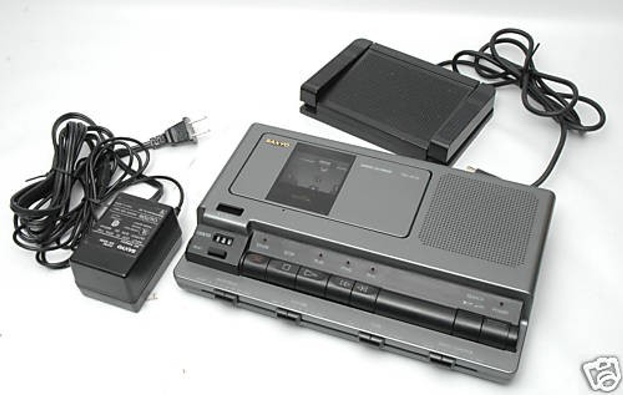 Sanyo Trc 8030 Standard Cassette Transcriber 2 SPEED PLAYBACK MODIFIED