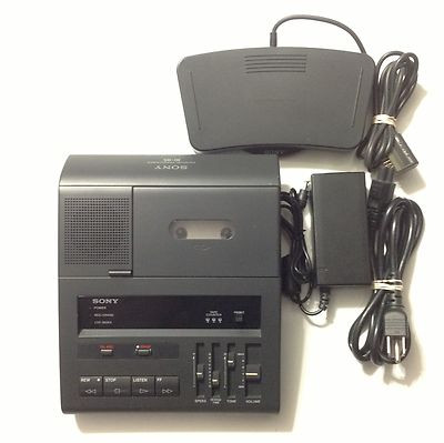 Sony Bi-85 Standard Cassette Transcription Transcriber Machine