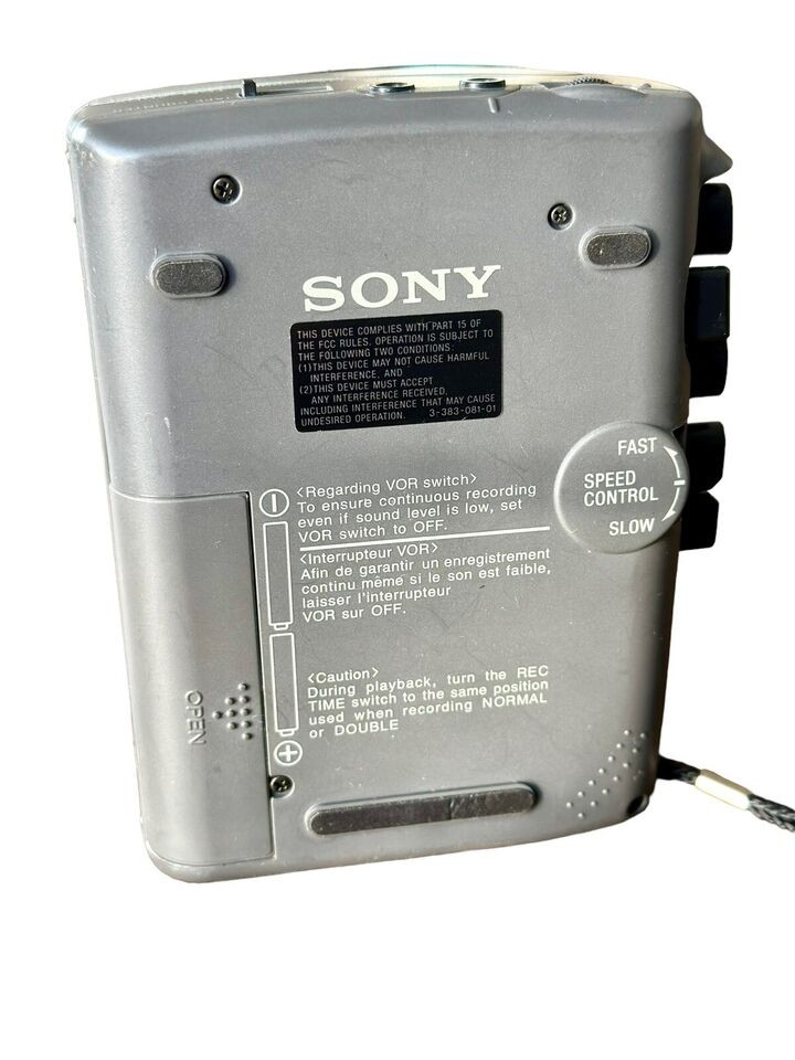 Sony TCM 40DV cassette recorder