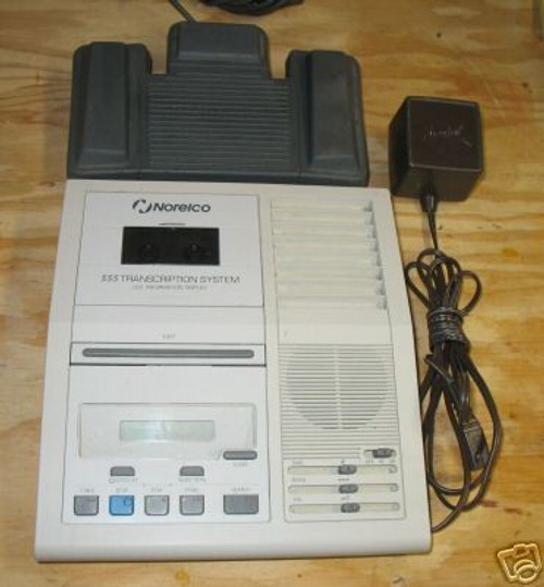 Philips Norelco SYSTEM LFH 555 Minicassette Transcription Transcriber Machine