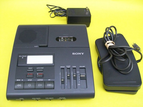 Sony Bm-850 Micro cassette transcriber