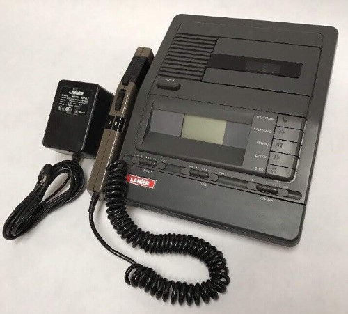LANIER VW 210 Microcassette Dictation Recorder Machine with Microphone