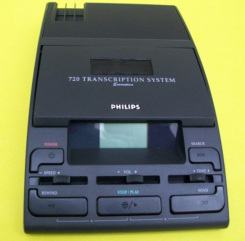 Philips Model LFH 720 Mini Cassette display