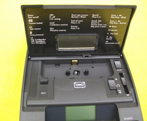 Philips Lfh 725 Minicassette Mini cassette Dictation Machine with Microphone