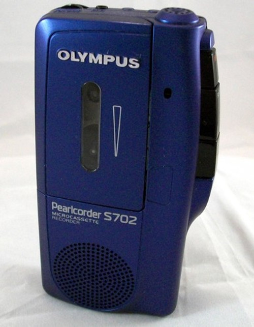 Olympus Pearlcorder S702 Handheld Microcassette Voice Recorder