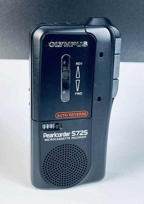 Olympus Pearlcorder S725 Handheld Microcassette Voice Recorder 