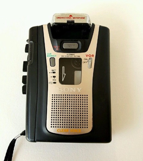Sony Tcm-465V Voice Activated Full Size Standard Cassette Recorder