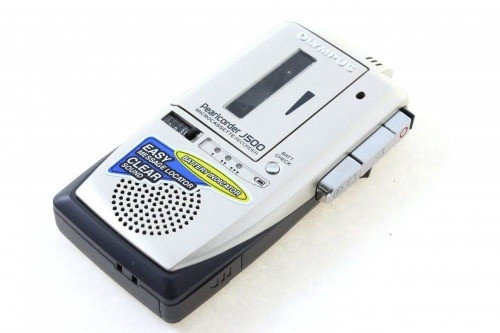 Olympus Pearlcorder J500 Microcassette Recorder