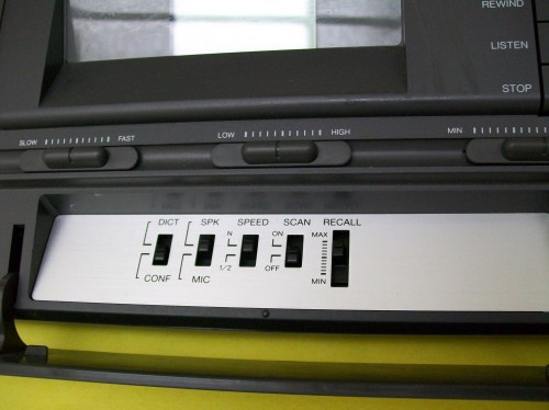 Lanier Vw 110 Transcriber with pedal and headset