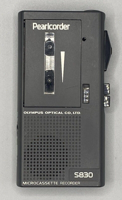 PEARLCORDER-S OLYMPUS製 Olympus Pearlcorder S830 Microcassette Voice Recorder - VOXEAGLE