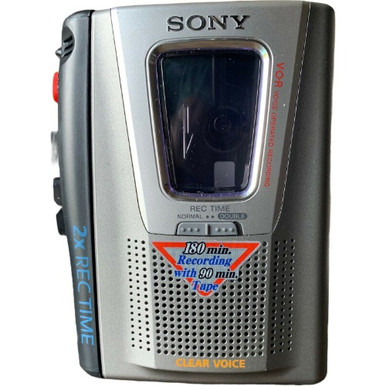 Sony tcm-20dv Handheld Cassette Recorder Player - VOXEAGLE EQUIPMENT