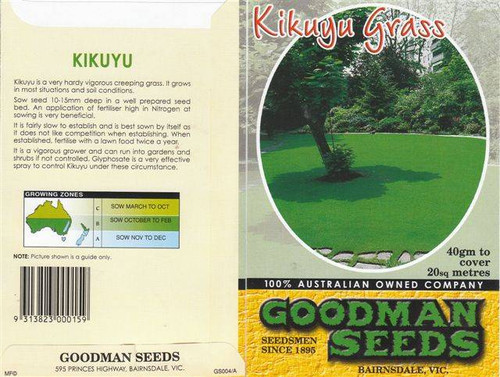 Goodman Seeds Kikuyu