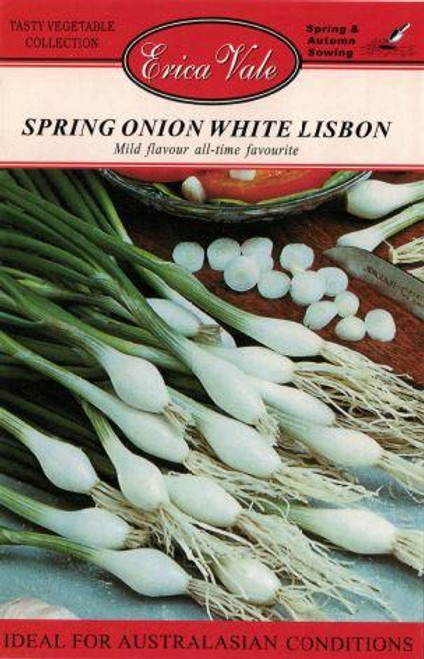 Erica Vale Seed - Spring Onion White Lisbon
