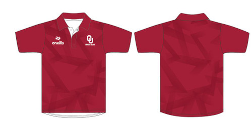 Oklahoma University Rugby  Lincoln Polo Shirt Crimson (Kids)