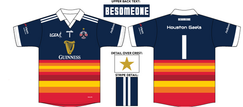 Houston Gaels Ladies Keeper Jersey 2025 (Adults)