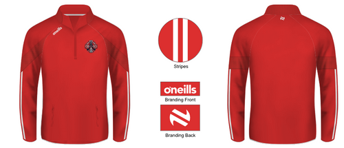 Houston Gaels Tour Brushed Half Zip Top (Adults)