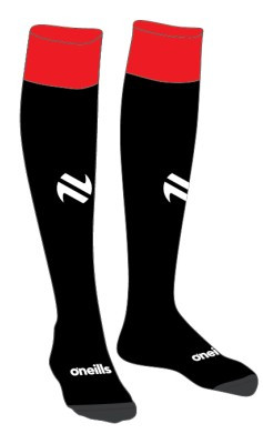 Midwest Barbarians Black Kit Socks  2025 (Adults)