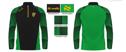 Albany Rebels Ezra Fully Sublimated Half Zip Top 2025 (Adults)