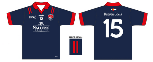 Denver Gaels Ladies Outfield Jersey 2025 (Adults)