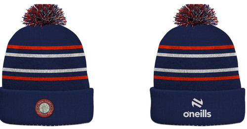 New York GAA Bluestack Knitted Bobble Hat