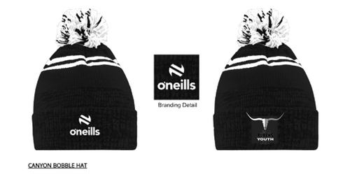 Austin Blacks Rugby Canyon Knitted Bobble Hat 2025