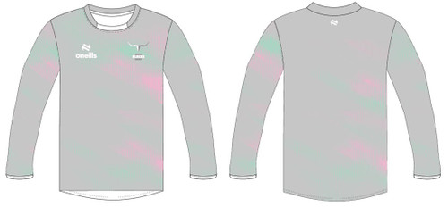 Austin Blacks Rugby Long Sleeve Games Shirt Grey 2025 (Adults)
