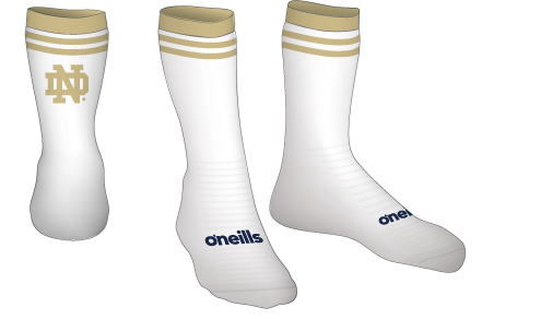 Notre Dame GAA Team Midi Sports Socks  2025  (Adults)