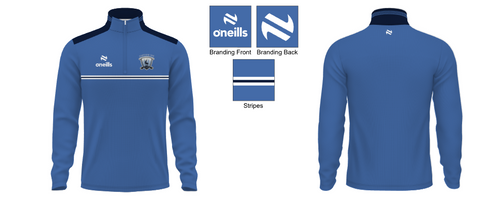 Hartford GAA Naples Squad Half Zip Top Sky 2025 (Kids)