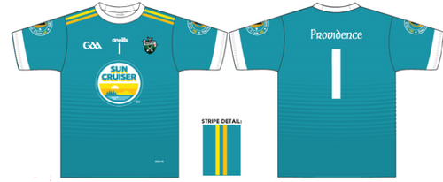 Providence Hurling Club Team Jersey Turquoise Keeper 2025  (Adults)
