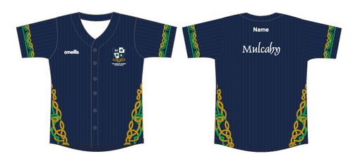 The Mulcahy Academy of Irish Dance Team Buttoned Baseball Shirt 2026 (Kids)