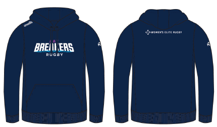 Bay Breakers Rugby Caster Fleece Pullover Hoodie 2026
