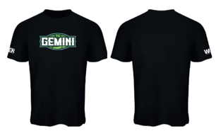 TC Gemini Rugby Basic Cotton T-Shirt Black Option 2, 2026  (Adults)