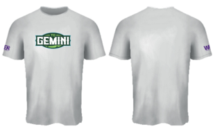 TC Gemini Rugby Basic Cotton T-Shirt White Option 2, 2026  (Adults)