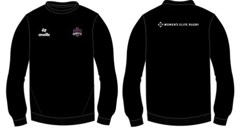 Denver Onyx Rugby Essentials Crew Neck Fleece Sweatshirt 2026 (Adults)