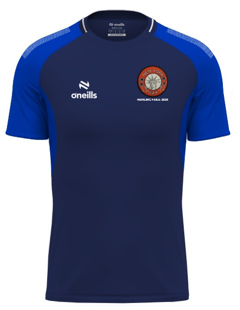 New York Hurling Feile Odin Technical T-Shirt Marine 2026  (Kids)