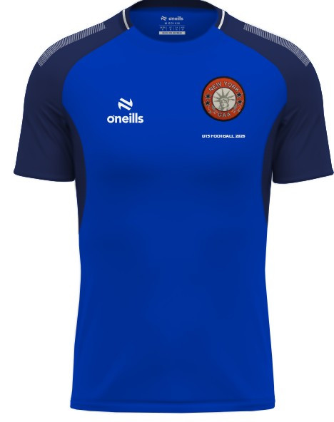 New York U15 Football Odin Technical T-Shirt Royal 2026 (Adults)