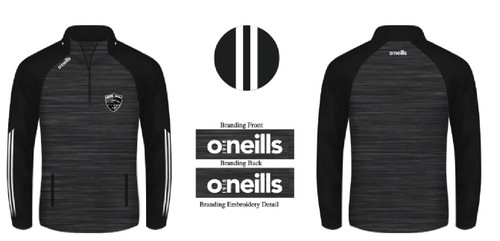 South Shore Sharks RFC Half Zip Brushed Top (ADULT)