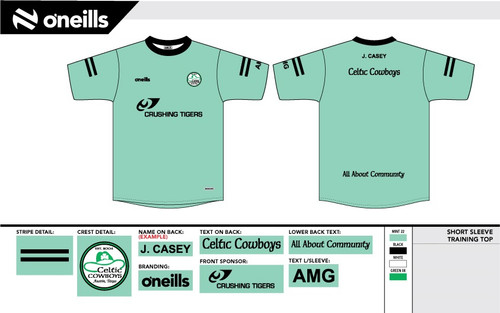 Celtic Cowboys Training Jersey (Kids)
