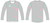 Austin Blacks Rugby Long Sleeve Games Shirt Grey 2025 (Kids)