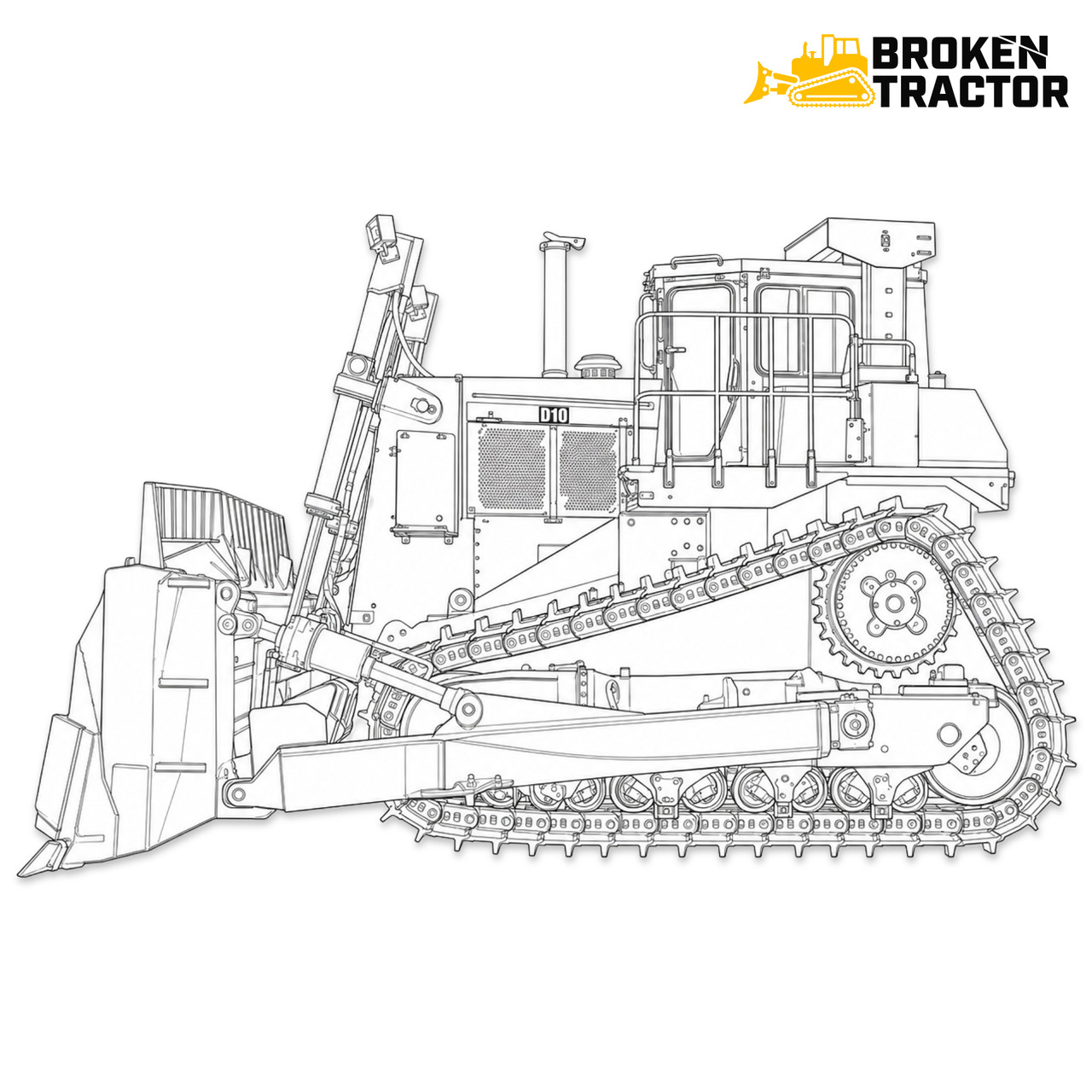 Cat D10 Series Dozer Hydraulic Cylinders