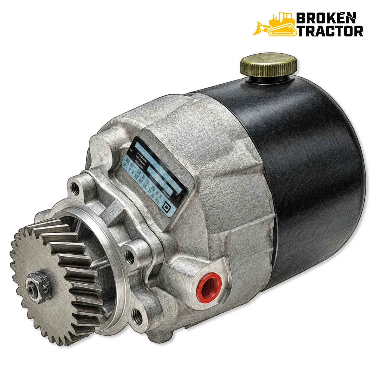 Ford Backhoe Power Steering Pump