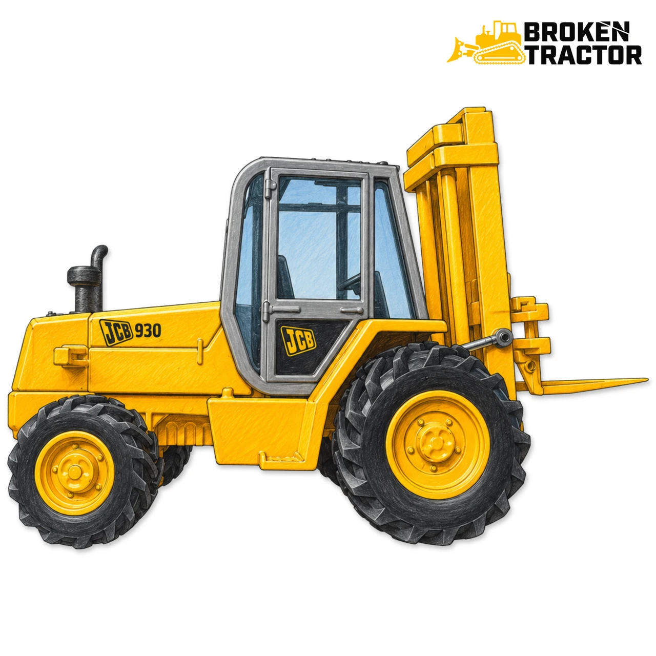 JCB Rough-Terrain Forklift Parts