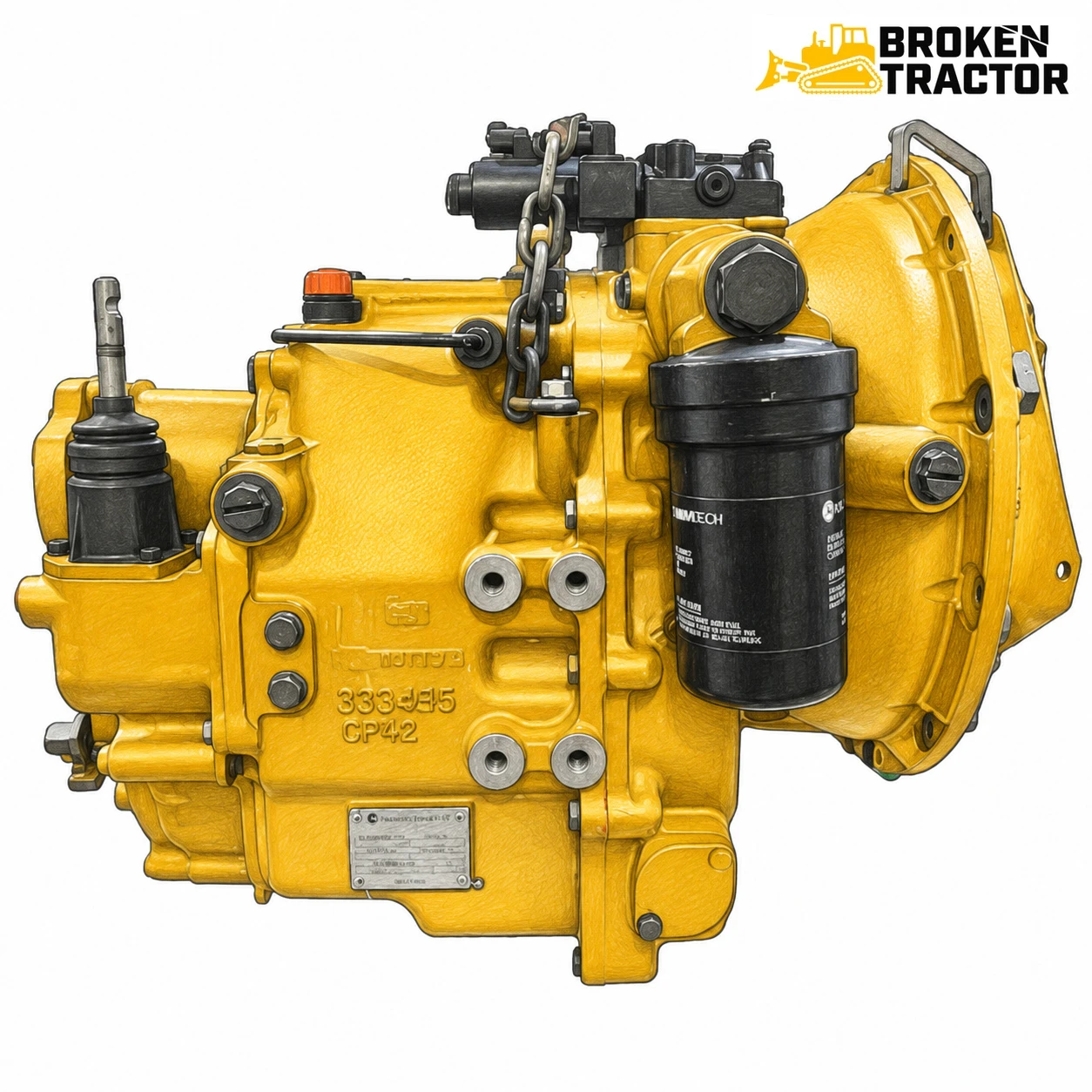 JD Backhoe Transmission Parts