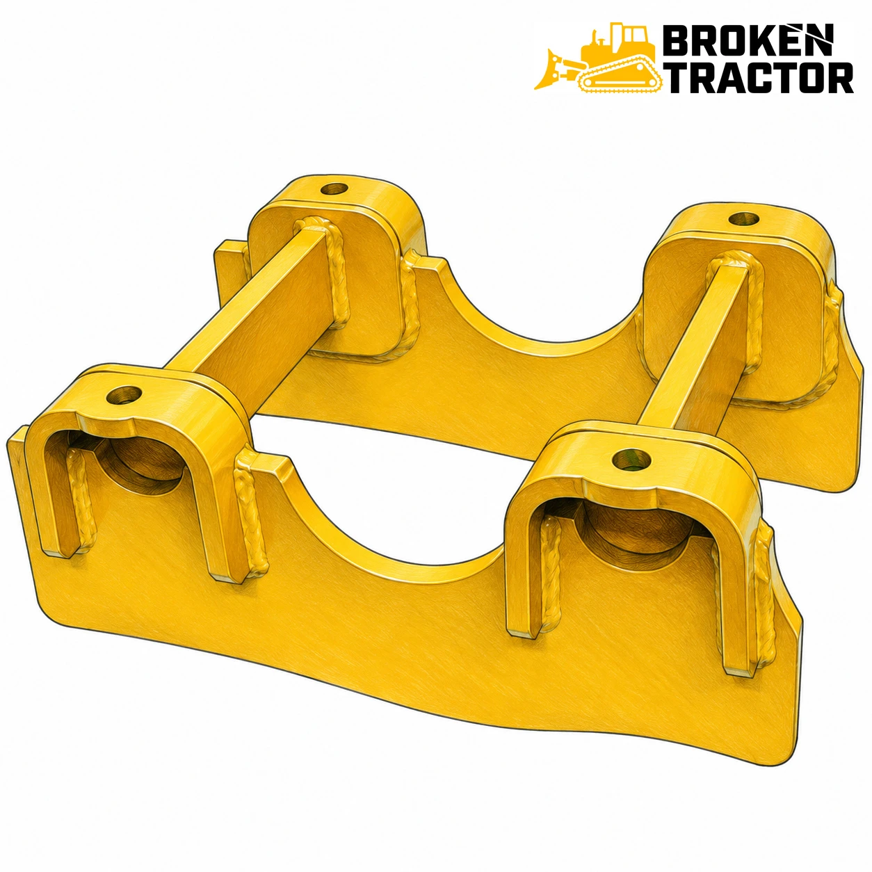 JD Dozer Track Guides